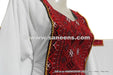 muslim fashion long dress in white color