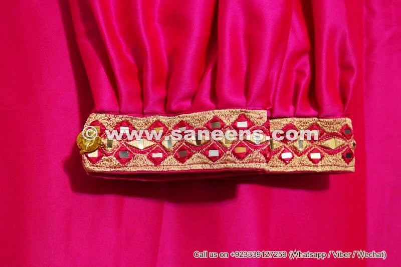 Afghan Bridal Long Gown Dress