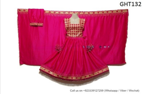 Afghan Bridal Long Gown Dress