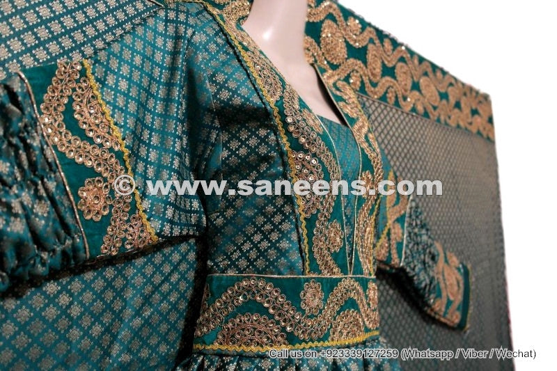 sequin work afghan nikah party clothes dresses