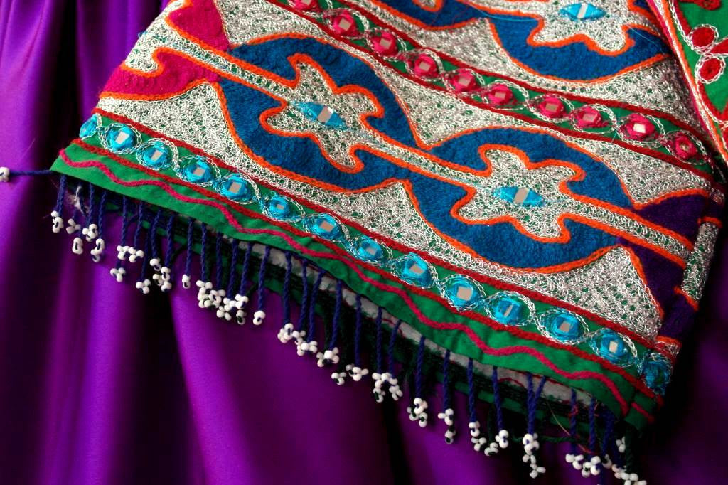 Afghan Patch embroidery
