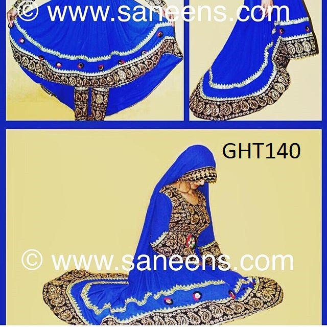 afghani clothes new style, islamic wedding blue dress