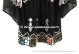 Buy Tribal Eid Dress For Kids In Black Color Wholesale Afghan Frocks In Low Price