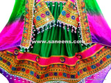 Afghan Bridle Hand Embroidered Dress