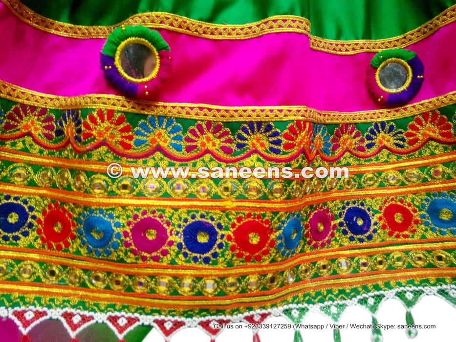 pashtun tribal embroidery artwork dress costumes