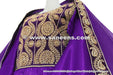 high low design afghan dress