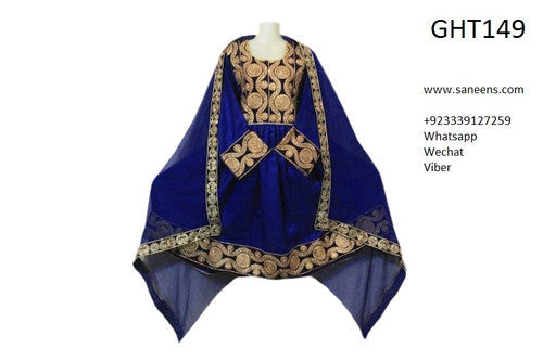 Afghan Bridal Hand Embroidered Dress