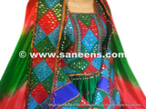 Afghan Bridle Hand Embroidered Dress