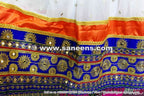 afghan fashion latest frock in white color