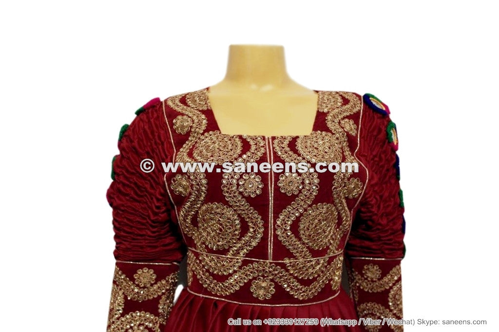 traditional afghan persian bridal clothes frocks