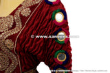 Buy Afghan Bridal Stylish Dress Gown In Burgundy Color Pashtun Persian Frock Clothes