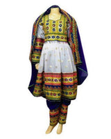 Afghan Bridal Hand Embroidered Frock Dress