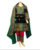 Afghan Persian Bridal Embroidered Dress