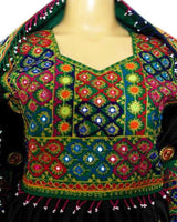 Afghan Persian Bridal Embroidered Dress