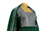 Mirrors Work Afghan Bridal Dress