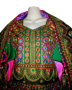Pashtun Bridal Hand Embroidered Dress Frock