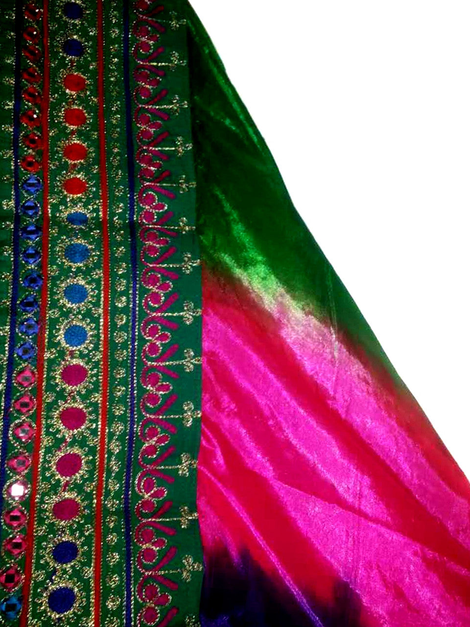 Mirrors Work Afghan Bridal Dress