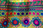Beautiful afghan embroidery with mirror work