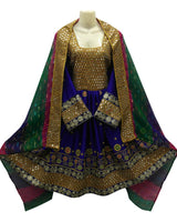 Persian Afghan With Mirrors Work Dress