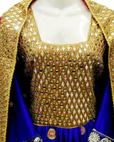 Persian Afghan With Mirrors Work Dress
