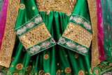 Afghan Persian Hand Embroidered Bridal Dress
