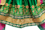 Afghan Persian Hand Embroidered Bridal Dress