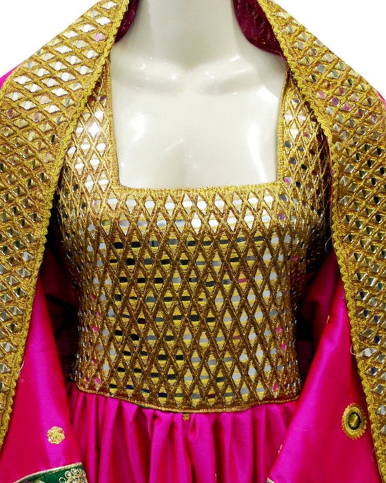 wholesale afghan muslim bridal clothes apparels with mirrors work