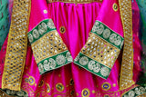 Afghan Hand Embroidered Bridal Mirror Work Dress