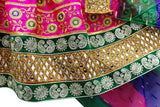 Afghan Hand Embroidered Bridal Mirror Work Dress