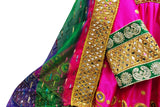 Afghan Hand Embroidered Bridal Mirror Work Dress