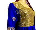 Hand Embroidered Afghan Bridal Dress