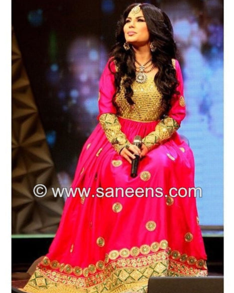 latest aryana sayeed song dress gown