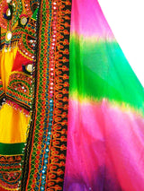 Afghan Traditional Hand Embroidered Bridal Dress