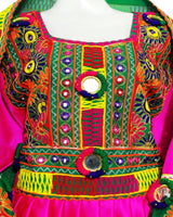 Afghan Bridal Hand Embroidered Dress