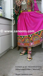 Afghan Bridal Hand Embroidered Dress
