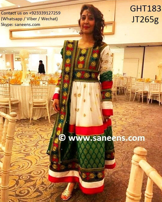 Kuchi Bridal Embroidered Dress