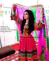 Traditional Hand Embroidered Bridal Dress