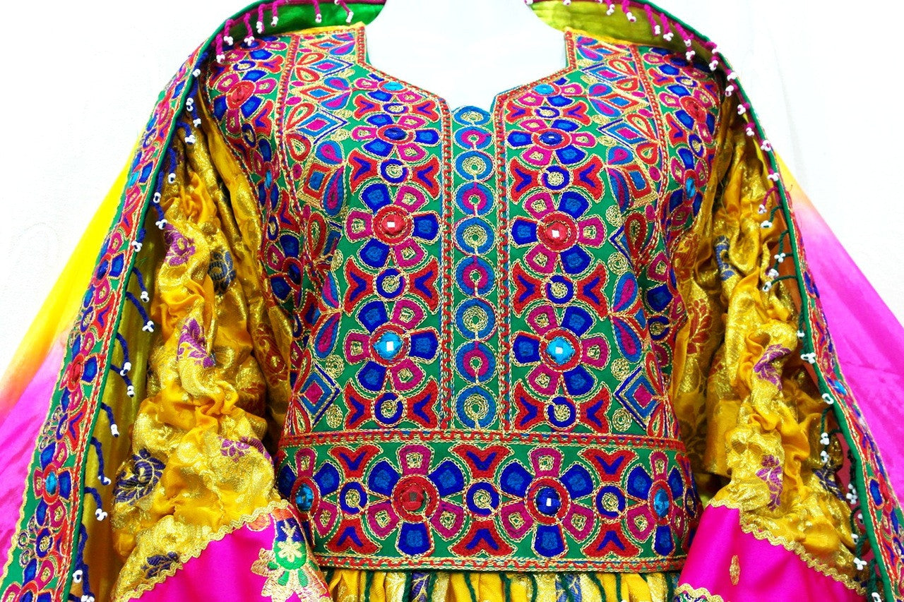 afghani dress