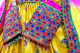 Kuchi Style Hand Embroidered Bridal Dress