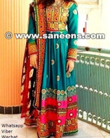 Traditional Hand Embroidered Bridal Dress