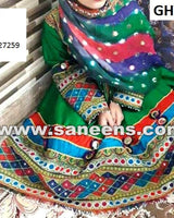 Hand Embroidered Afghan Bridal Dress