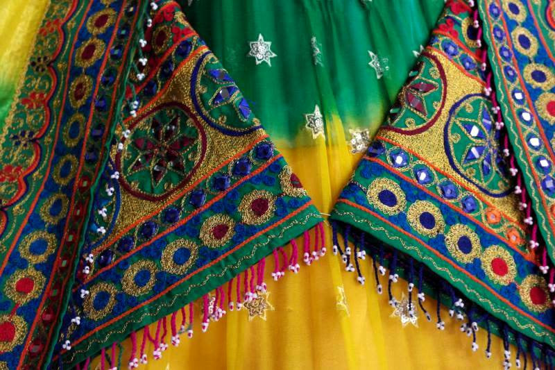Beautiful afghan dresses