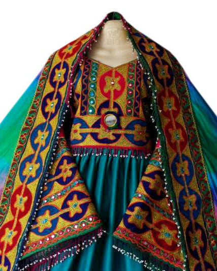 Afghan evening dress