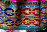 Afghan Bridle Hand Embroidered Dress