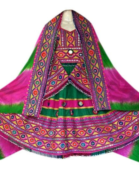 Afghan Bridal Hand Embroidered Dress