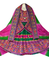 Afghan Bridal Hand Embroidered Dress