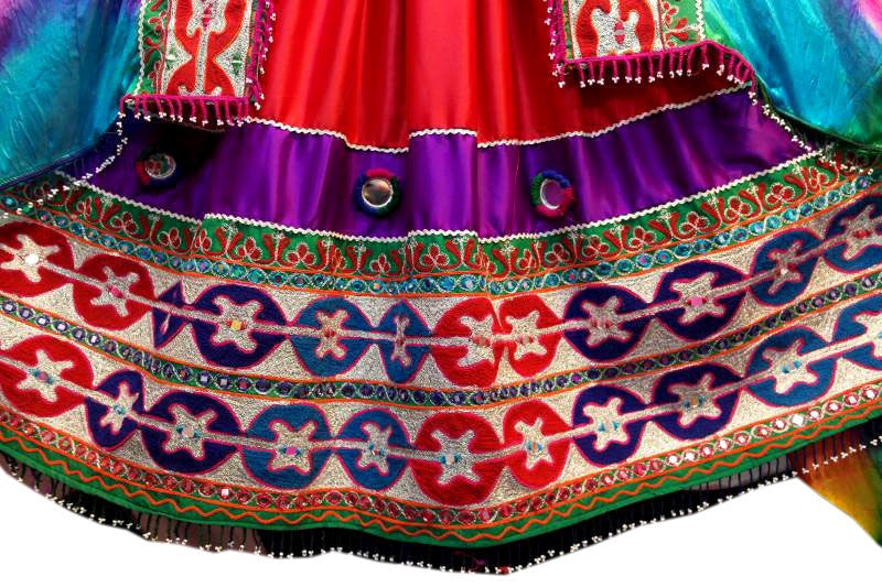Afghan Traditional Wedding dance dress