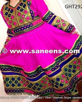 Hand Embroidered Kuchi Bridal Traditional Dress