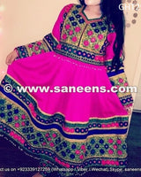 Hand Embroidered Kuchi Bridal Traditional Dress