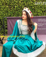 Hand Embroidered Afghan Bridal Dress